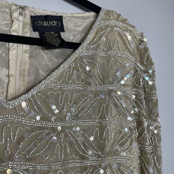 Great Gatsby Embellished Mini Dress - Picture 5 of 14